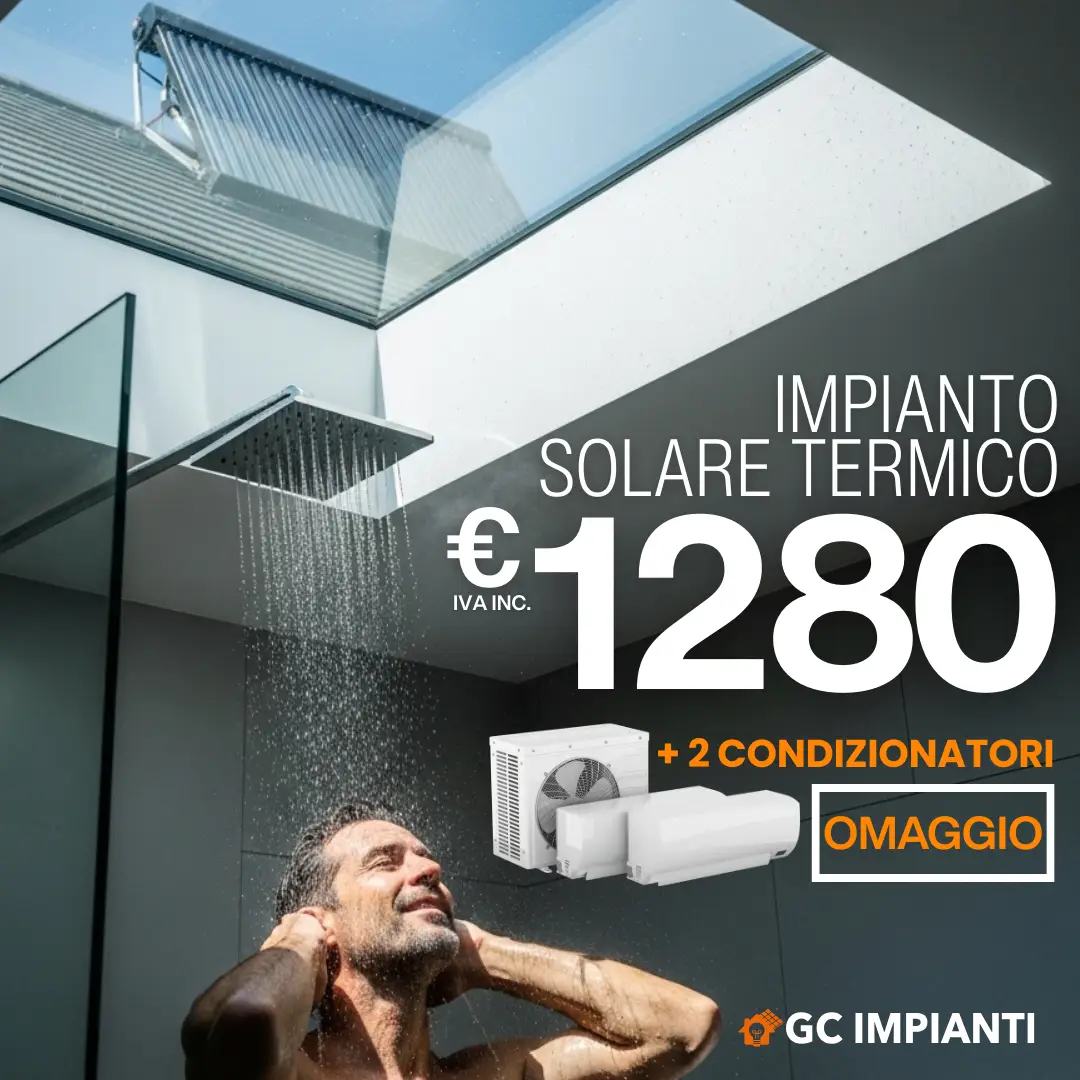 Promo Solare Termico e 2 Condizionatori in omaggio