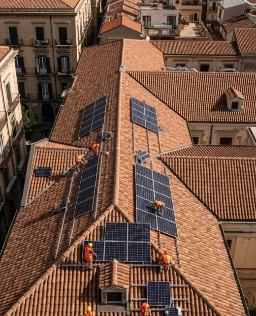 installazione impianto fotovoltaico